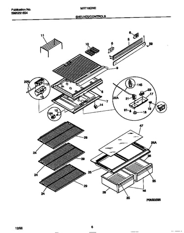 Shelves/controls