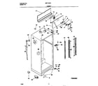 Universal/Multiflex (Frigidaire) MRT18JREW1 cabinet diagram