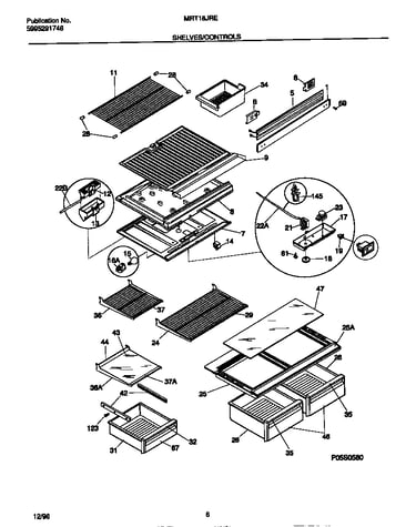 Shelves/controls