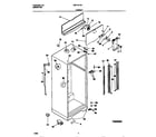 Universal/Multiflex (Frigidaire) MRT18TRED2 cabinet diagram