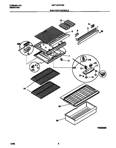 Shelves/controls