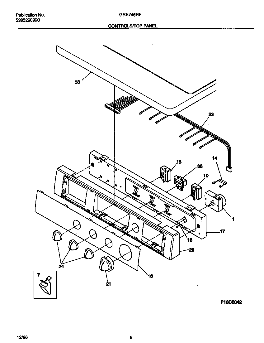 Controls/top panel