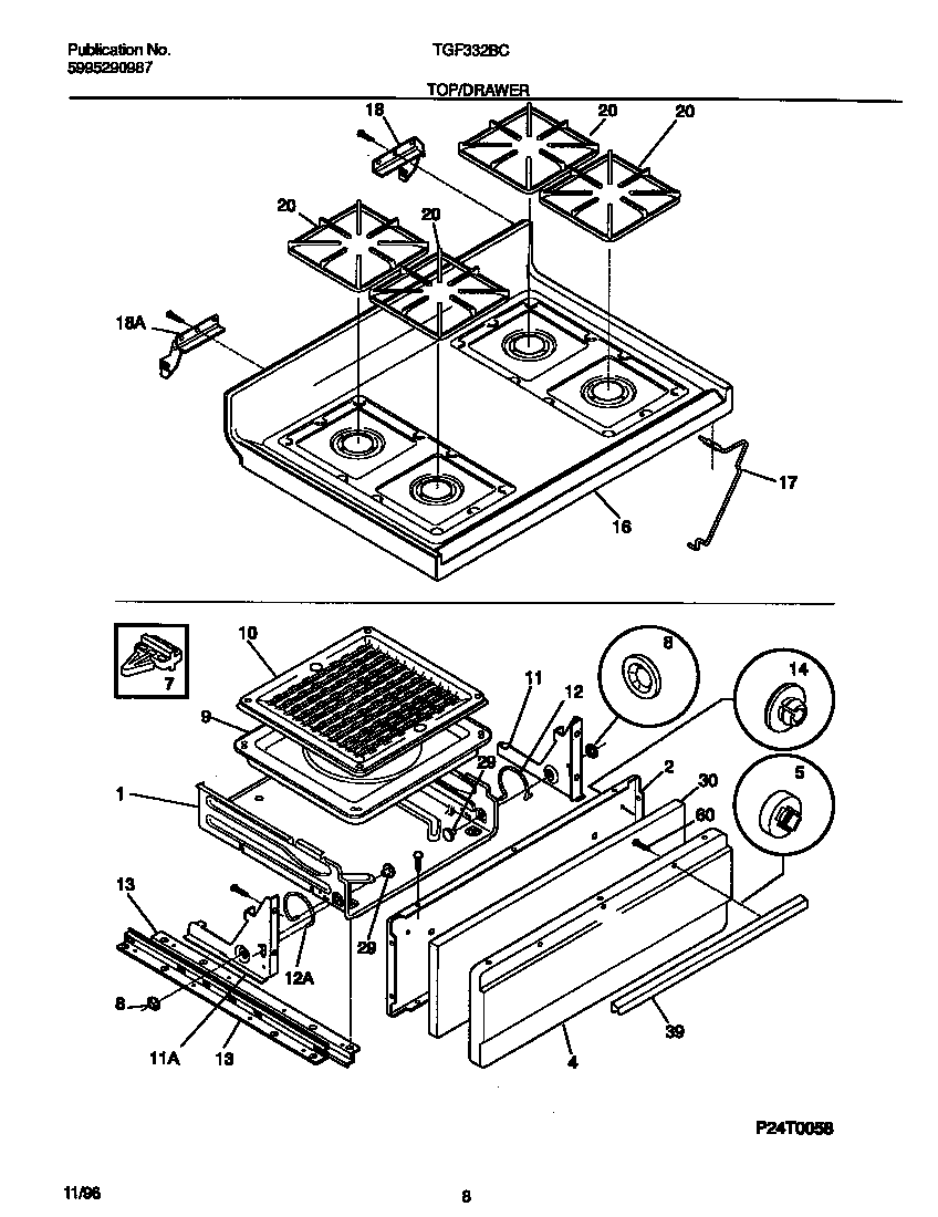 Top/drawer