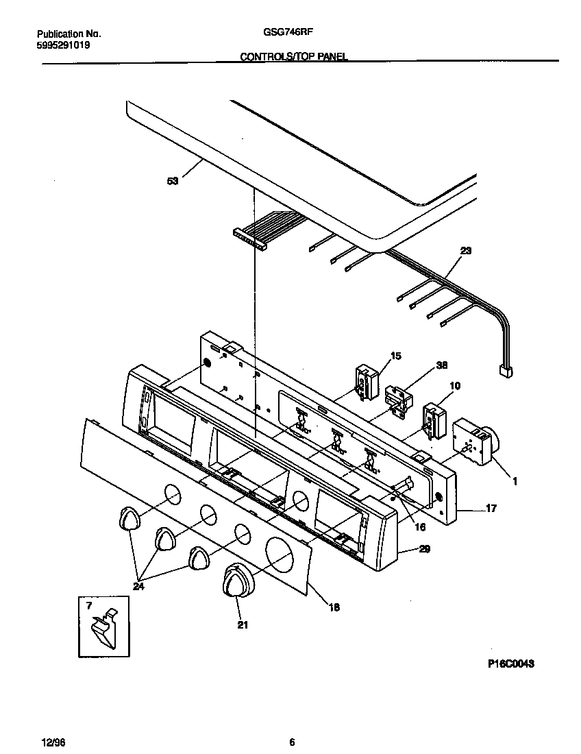 CONTROLS/TOP PANEL