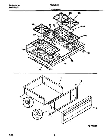 Top/drawer