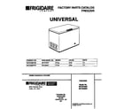 Universal/Multiflex (Frigidaire) MFC07M3FW0 cover diagram