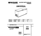 Universal/Multiflex (Frigidaire) MFC13M4FW0 cover diagram