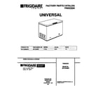 Universal/Multiflex (Frigidaire) MFC09M6BW3 cover diagram