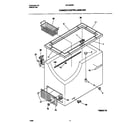 Universal/Multiflex (Frigidaire) MFC09M6BW3 cabinet/control/shelves diagram