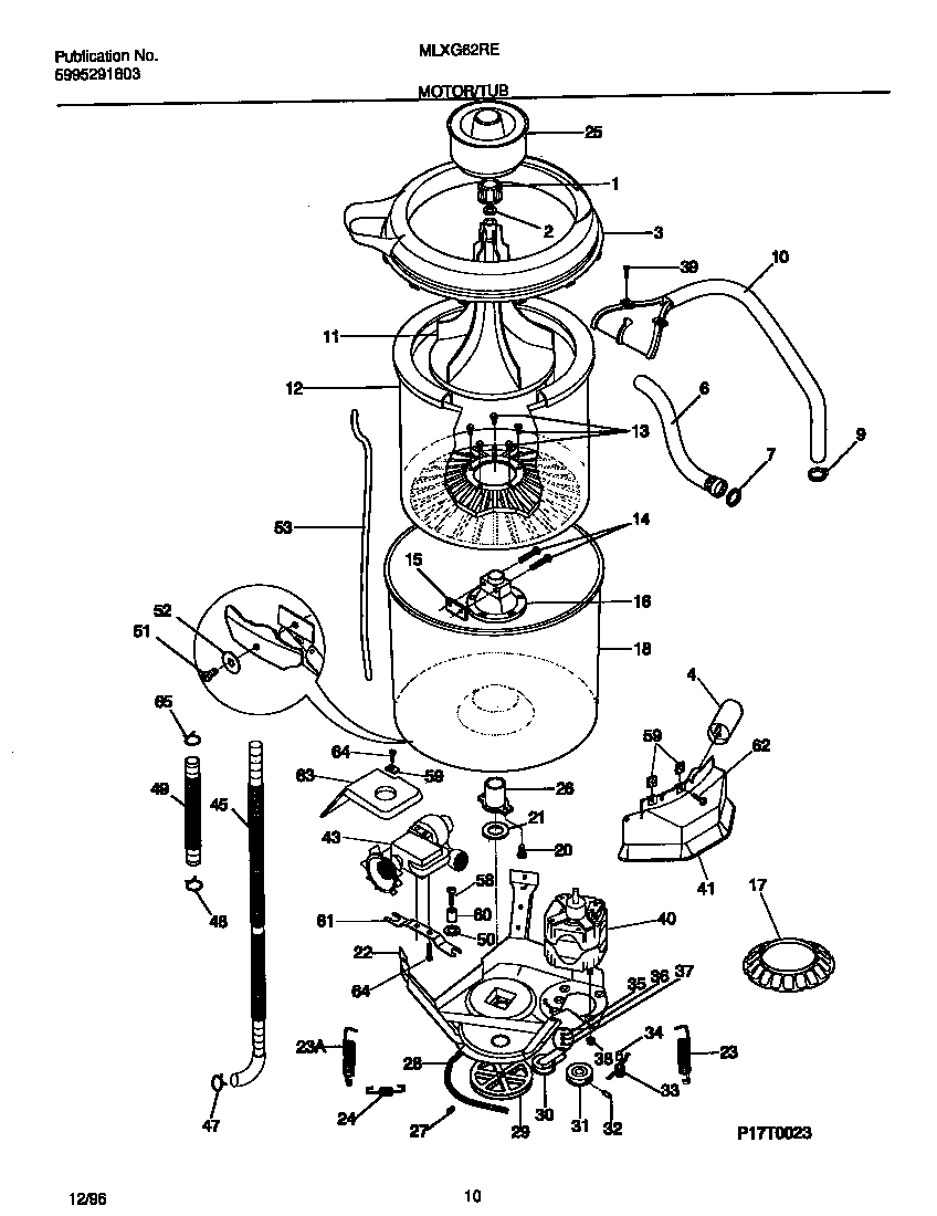 MOTOR/TUB