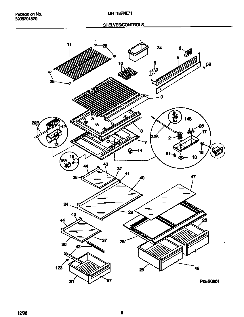 SHELVES/CONTROLS