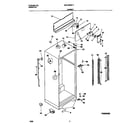 Universal/Multiflex (Frigidaire) MRT18RREW1 cabinet diagram
