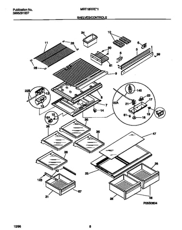 Shelves/controls