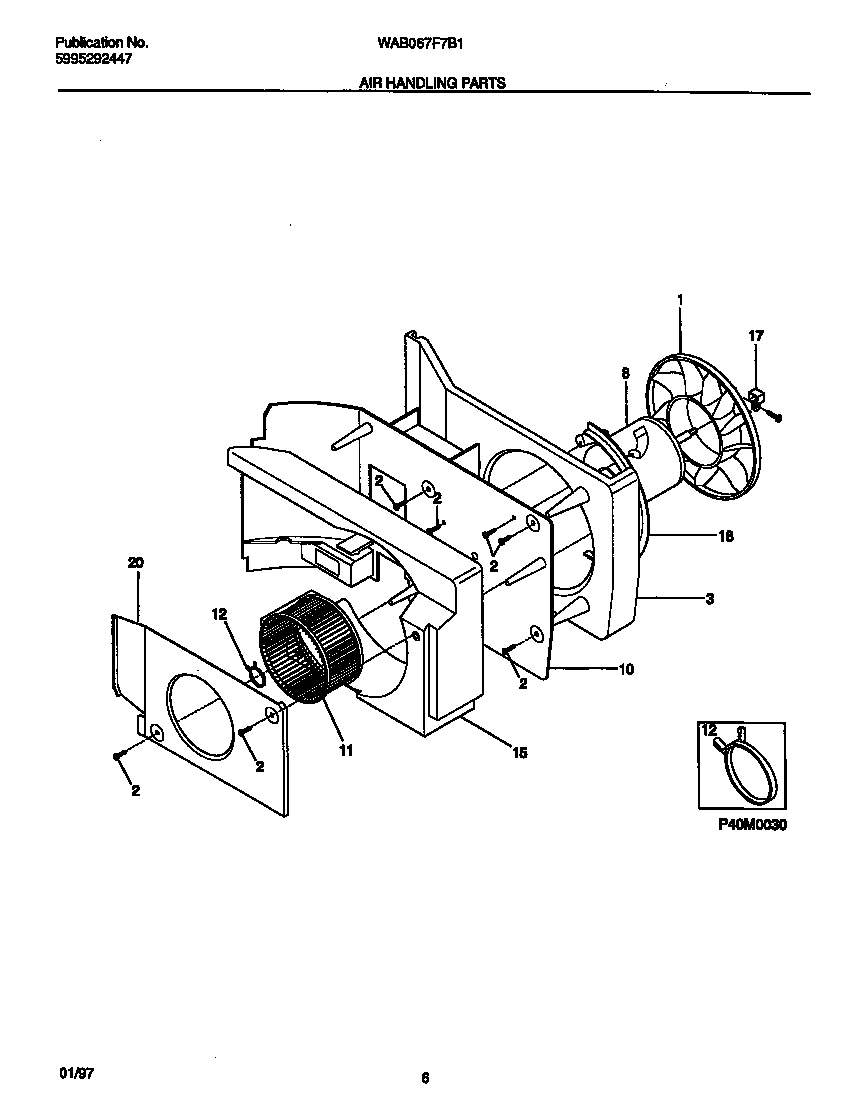Air handling parts