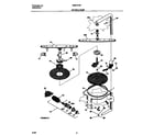 Universal/Multiflex (Frigidaire) MDB121RFM2 motor & pump diagram