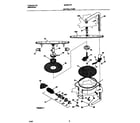 Universal/Multiflex (Frigidaire) MDB531RFR2 motor & pump diagram