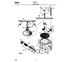 Universal/Multiflex (Frigidaire) MDP531GFR0 motor & pump diagram