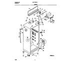 Universal/Multiflex (Frigidaire) MRT15DRED3 cabinet diagram