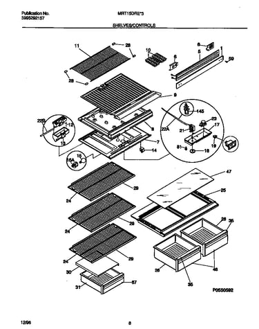 Shelves/controls