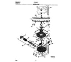 Frigidaire FDP635RFR0 motor & pump diagram