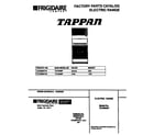 Tappan TEO356BFWA cover diagram