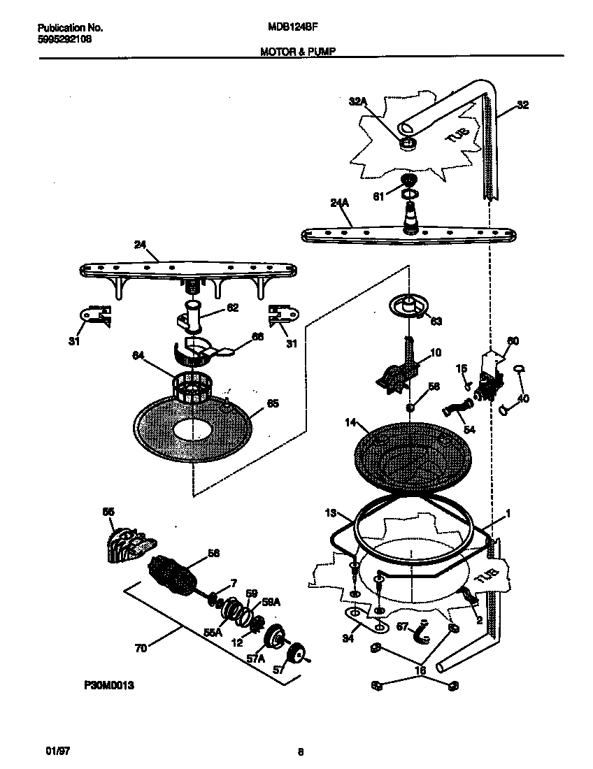 Motor & pump