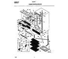 Frigidaire B30LSPSC1 cabinet/control/shelves diagram