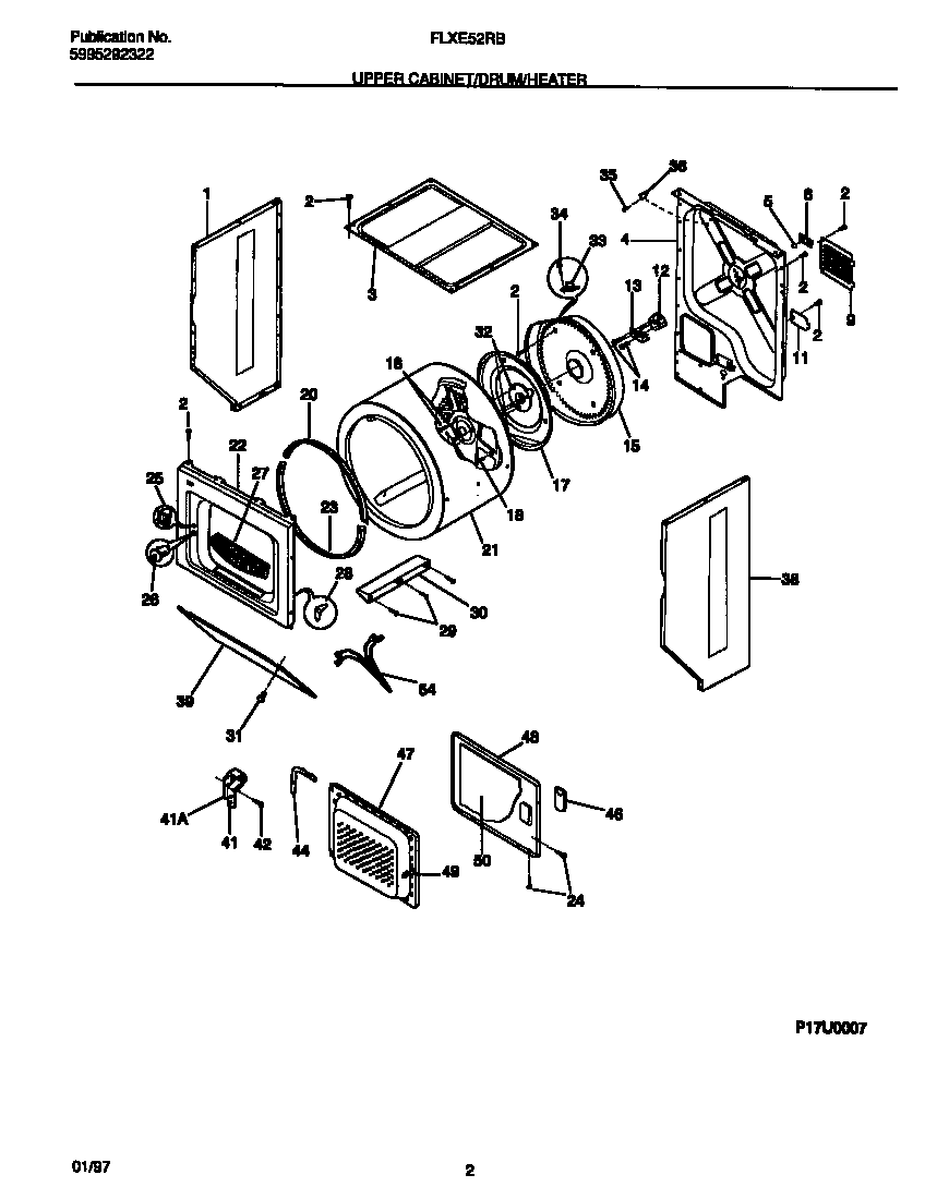 UPPER CABINET/DRUM/HEATER