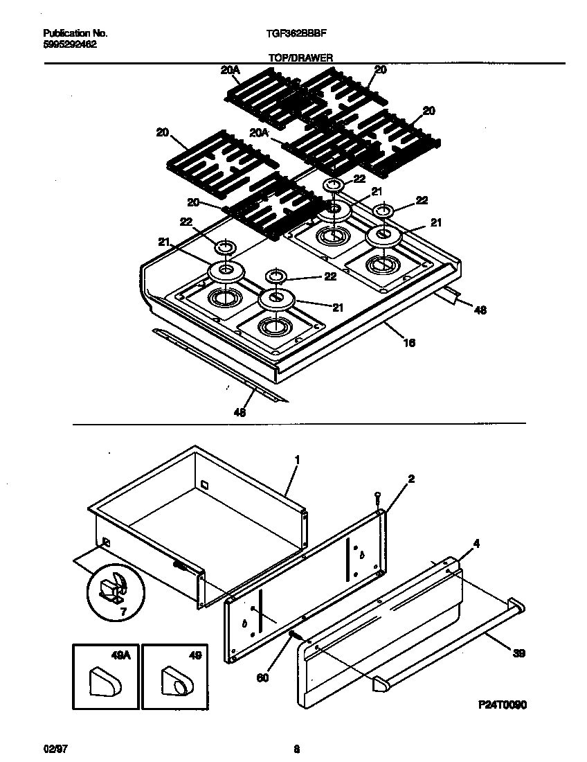 Top/drawer