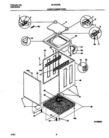 Lower cabinet/top