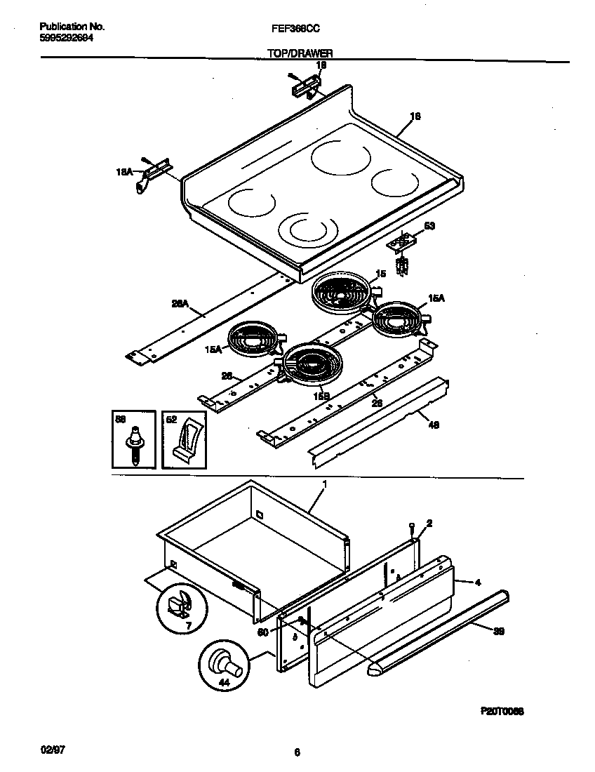 Top/drawer