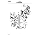 Frigidaire FRS24WNFD0 ice & water dispenser diagram