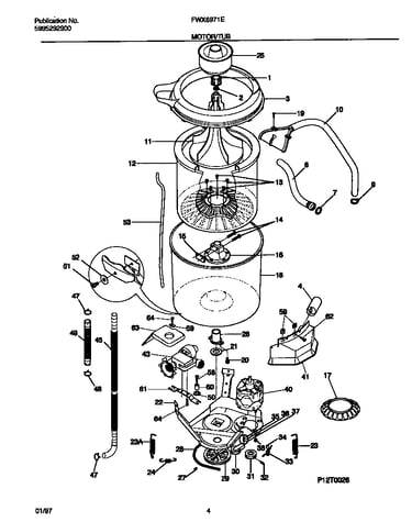 Motor/tub