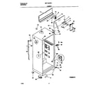 Universal/Multiflex (Frigidaire) MRT16CGEW3 cabinet diagram