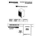 White-Westinghouse MDDQ40FW1 cover diagram