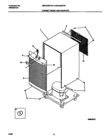 Cabinet front and wrapper