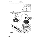 Frigidaire FDB636GFR2 motor & pump diagram