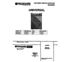 Universal/Multiflex (Frigidaire) MWX223REW1 cover diagram