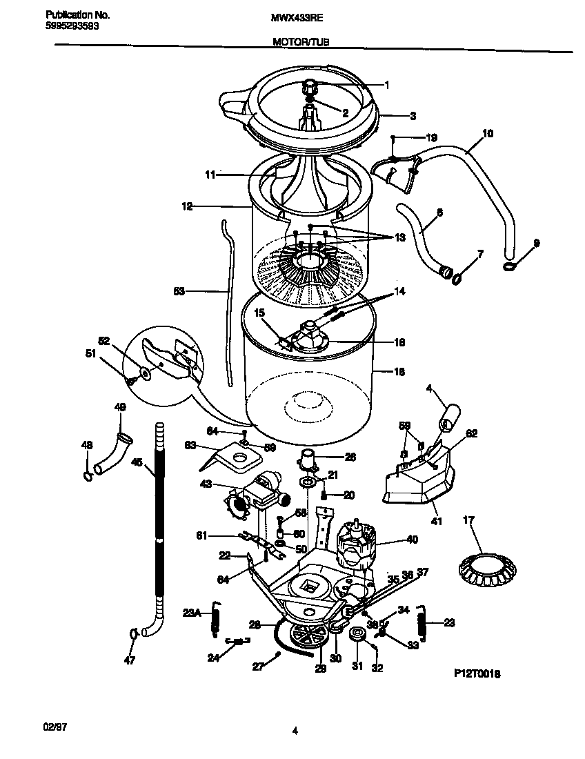 MOTOR/TUB