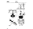 Universal/Multiflex (Frigidaire) MDB120RFM2 motor & pump diagram
