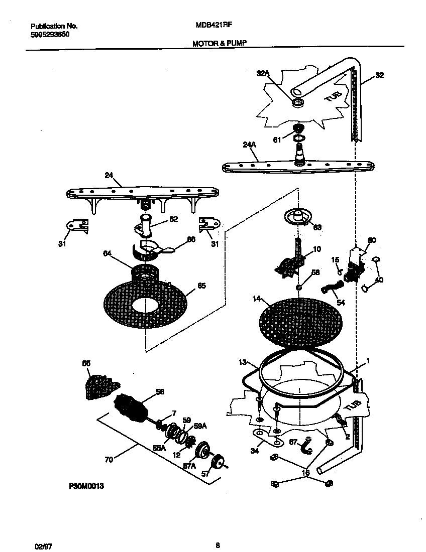 Motor & pump