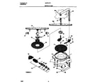 Universal/Multiflex (Frigidaire) MDP531RFR2 motor & pump diagram