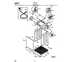 Frigidaire FWS845GCS4 cabinet/top diagram