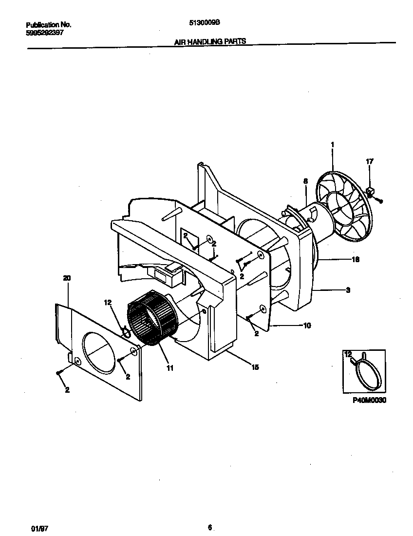 Air handling parts