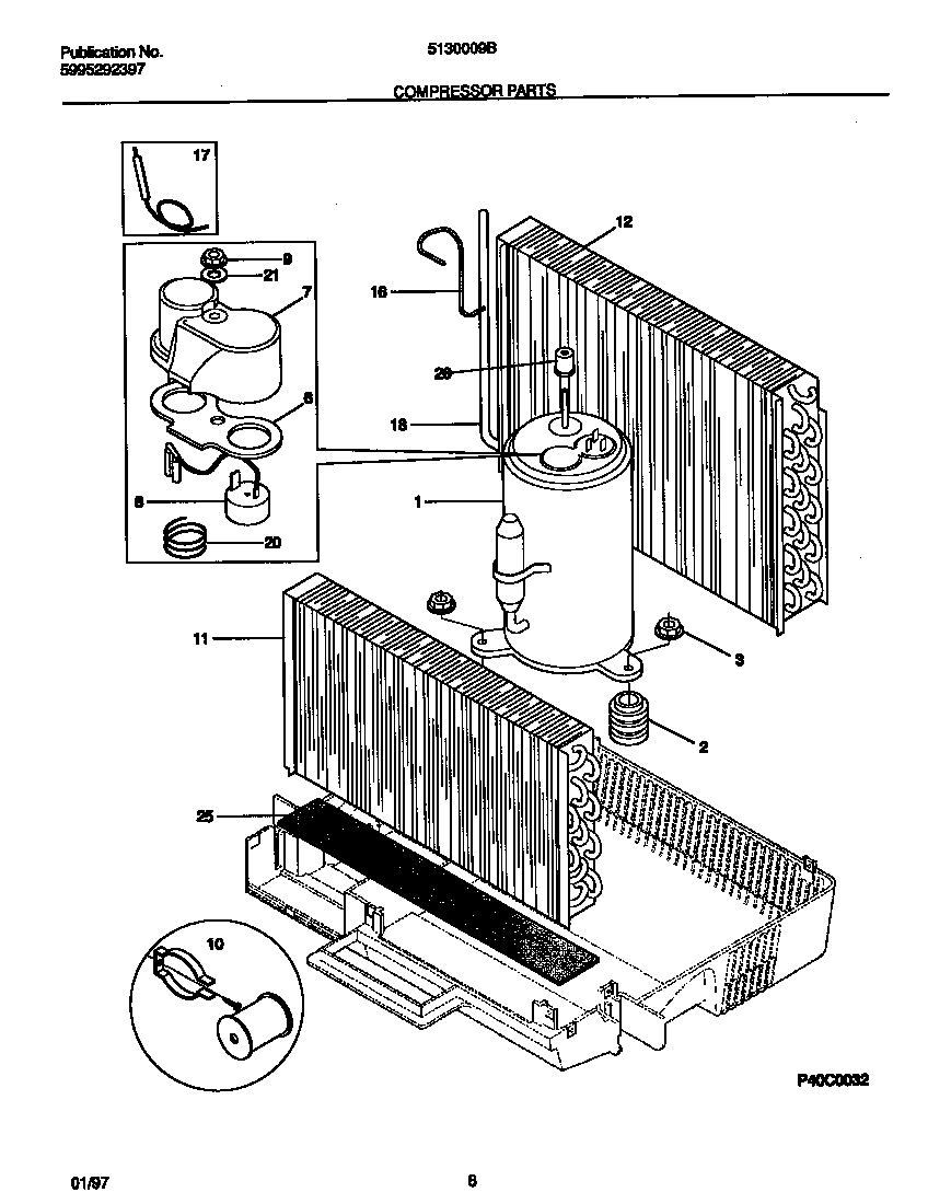 Compressor parts