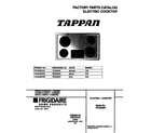 Tappan TEC6X3XCC3 cover diagram