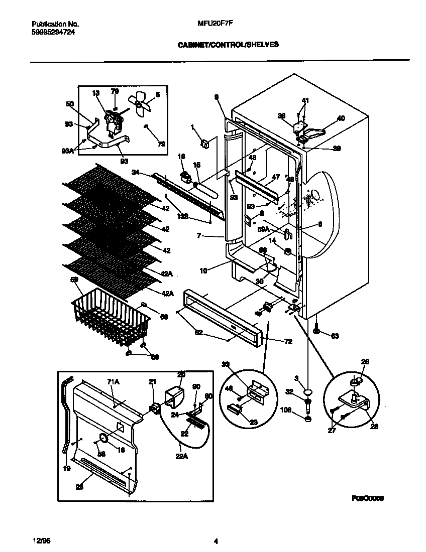 Cabinet/control/shelves