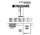 Frigidaire FRS22WNFW1 cover diagram