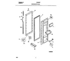 Universal/Multiflex (Frigidaire) MRS22WIFW0 refrigerator door diagram