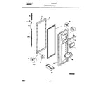 Universal/Multiflex (Frigidaire) MRS24WIFW0 refrigerator door diagram